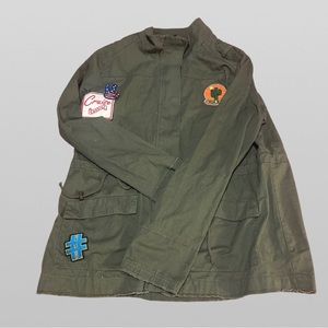 Miss London Cargo Jacket Juniors XL